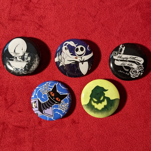 Hot Topic Accessories Set Of 5 Hot Topic Nightmare Before Christmas